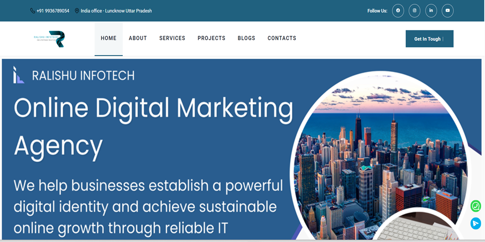 Corporate Website – Web Development & Digital IT Solutions